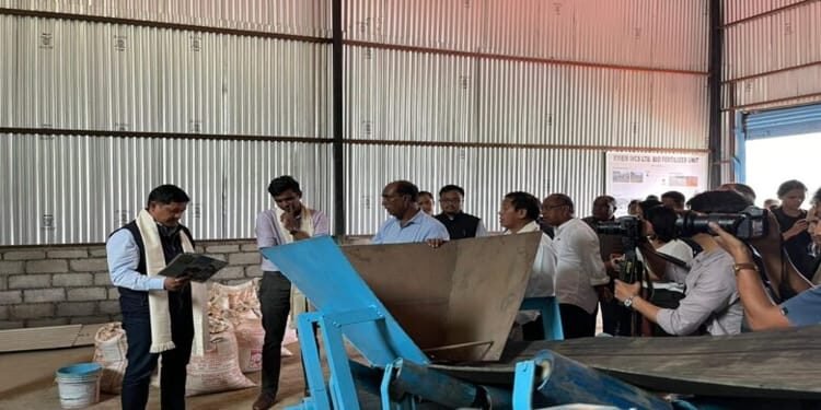 Conrad Sangma inaugurates bio fertilizer unit at Kyiem Village in Mawphlang