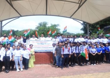 USTM Ignites Patriotism with ‘Har Ghar Tiranga’ Rally