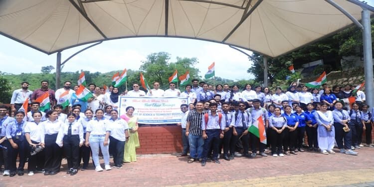 USTM Ignites Patriotism with ‘Har Ghar Tiranga’ Rally