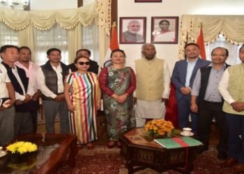 KHADC CEM, EC meet Meghalaya governor