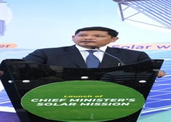 Chief Minister’s Solar Mission Launched in power deficit Meghalaya