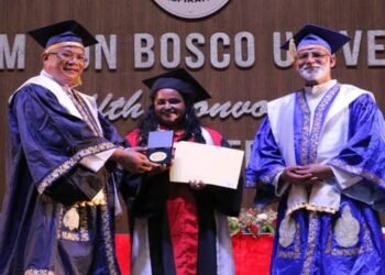 Jowai Girl Wins Gold Medal As Topper of MBA Of Assam Don Bosco University