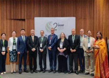 USTM VC and AIU President Prof GD Sharma Addresses GUAF Meet in Bangkok