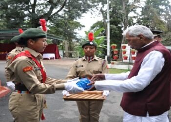 Meghalaya Gov attends NCC Officers Award Ceremony