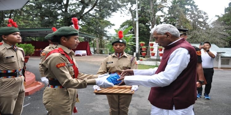 Meghalaya Gov attends NCC Officers Award Ceremony