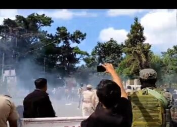 HITO rally in Shillong turns unruly, 6 arrested