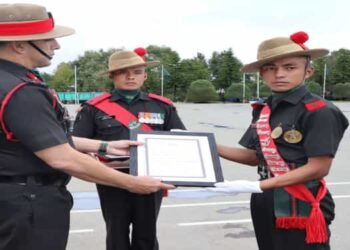 73 Agniveers  pass out of 58 Gorkha Training Centre