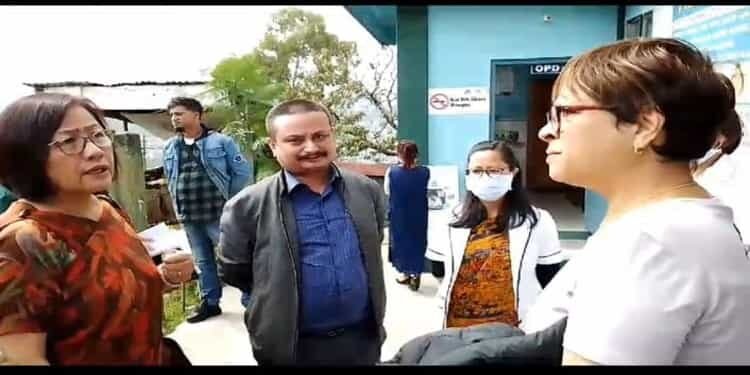 Dr. Ampareen takes stock of infrastructure in Shillong Civil Hospital