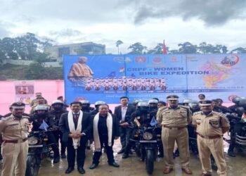 CM Conrad Sangma flags off CRPF Women Bike Expedition ‘Yashaswini’