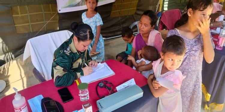 BSF organizes free medical camp along Indo -Bangla border