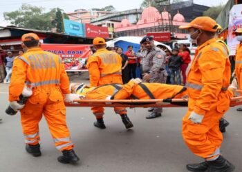 State Level Mock Exercise held in Shillong