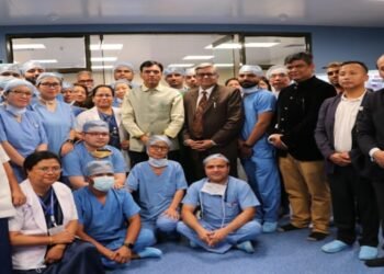 Union Minister for Health lays Foundation Stone for Critical Care Block at NEIGRIHMS