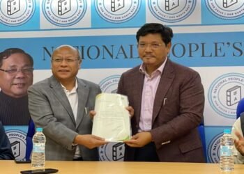 Deputy CM Prestone Tynsong is the new President of Meghalaya NPP