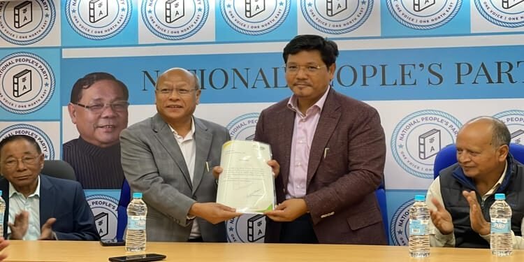 Deputy CM Prestone Tynsong is the new President of Meghalaya NPP