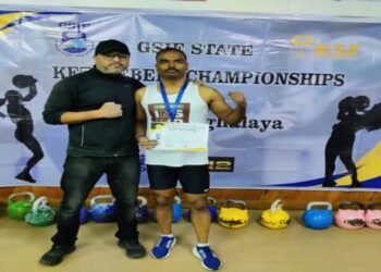 State Police officer clinches Silver in Kettlebell Championship