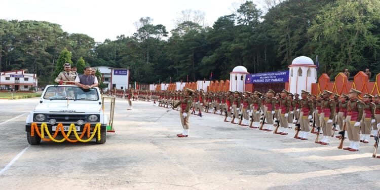377 officers from NE   pass out from North Eastern Police Academy