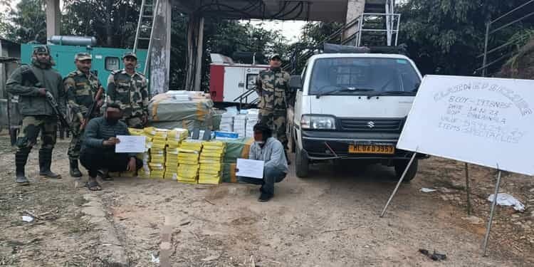 BSF Meghalaya seize spectacles worth over Rs 50 lakhs along Indo – Bangla border