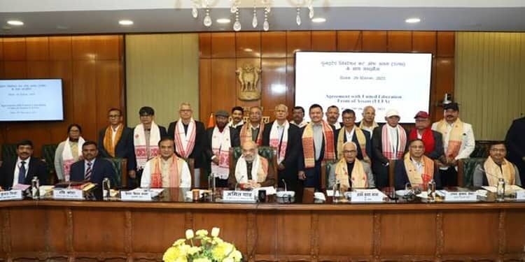 Centre, Assam govt ink historic tripartite peace pact with militant group ULFA