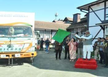 Governor flags off IEC van under Viksit Bharat Sankalp Yatra
