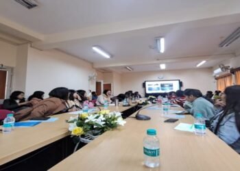 Talk on ‘Plastic Art’ by Prof Ranjan Ghosh at NEHU