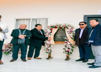 CM Conrad Sangma inaugurates Multi Sports Complex