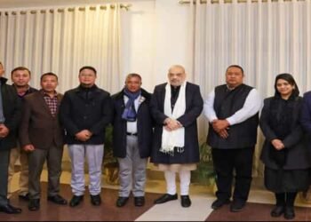 Meghalaya BJP leaders discuss state affairs with HM Amit Shah