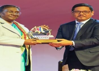 President Murmu  inaugurates the 5th edition of the Meghalaya Games