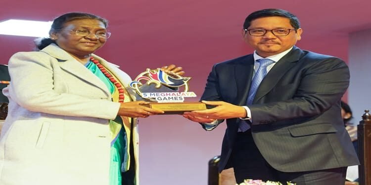 President Murmu  inaugurates the 5th edition of the Meghalaya Games
