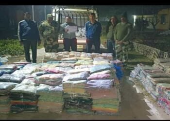 BSF thwarts smuggling of clothing items, 1 arrested