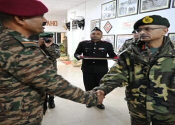 Vice Chief of Army Staff visits Shillong