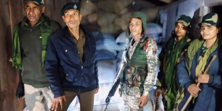 BSF seizes sugar & betel nuts worth 20 lakh along Indo -Bangla Border