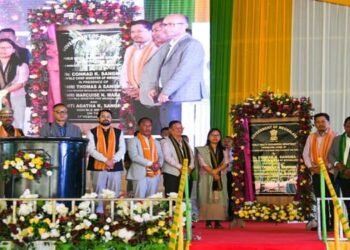 Meghalaya CM lays foundation of Bulk Water Supply Project in Tura