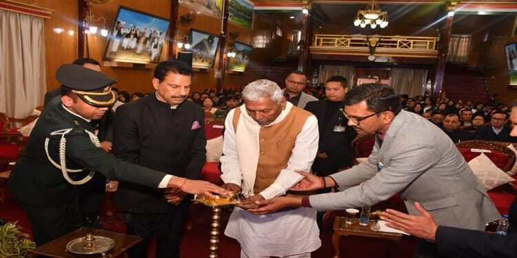 Foundation Day Celebrations of Mizoram and Arunachal Pradesh Held at Raj Bhavan