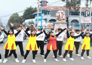 Bike rally & flash mob held as part of  Khelo India University Games