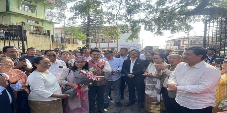 Sitting MP Agatha Sangma files nomination from Tura LS seat