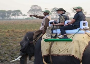 PM visits Kaziranga National Park