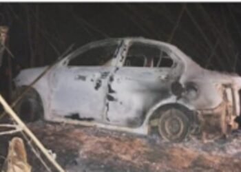 2 suspected criminals & driver charred to death in East Garo Hills