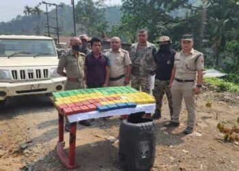 Drugs worth Rs 7.2 Crores Busted by East Jaintia  Police