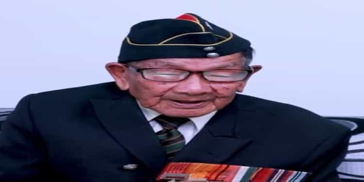 World War II Hero Subedar Thanseia passes away at 102