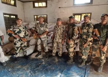 BSF and Meghalaya Police Seize Illegal Sugar and Betel Nuts