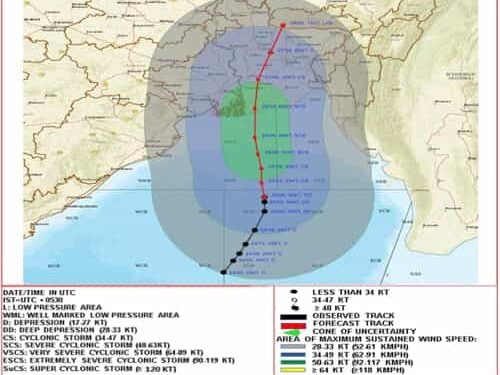 Heavy Rainfall and Cyclonic Storm Expected in State