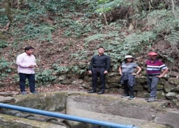 CM Conrad Sangma inspects Umjasai catchment area to take stock of water crisis in city