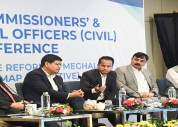 Chief Minister Conrad Sangma interacts with DCs, SDOs