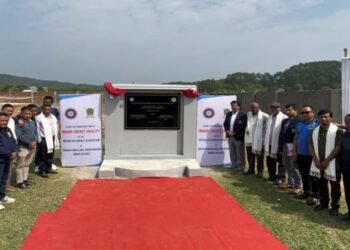 Foundation stone for  indoor cricket training facility laid in Ri-Bhoi