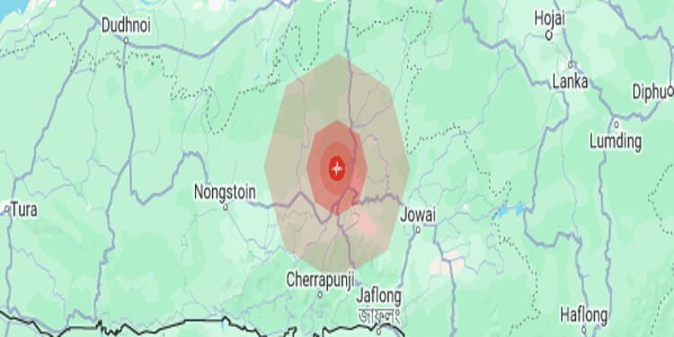4.0 Earthquake Hits Shillong, Tremors In Assam, Parts Of Northeast