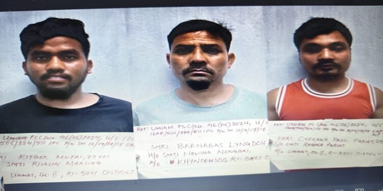 Sleeper Cell of banned HNLC busted in Ri Bhoi ; 3 nabbed