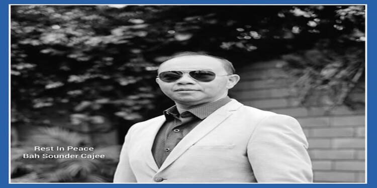 Founder President of FKJGP Sounder Strong Cajee passes away