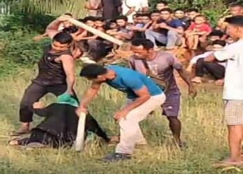 Viral Video: 37-year-old -woman in South Garo Hills publicly flogged
