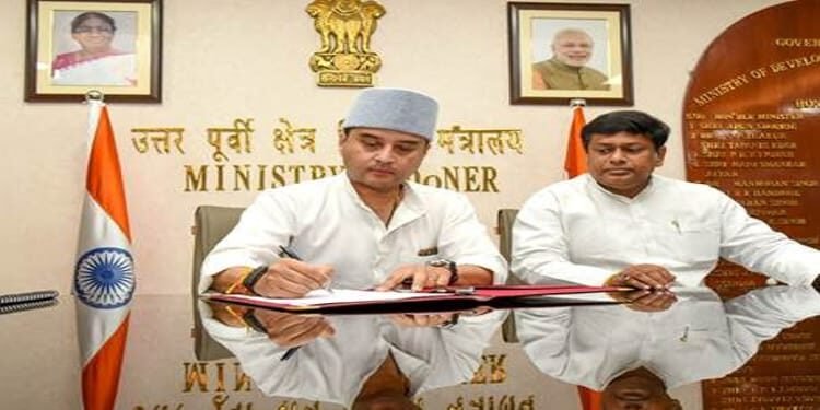 Jyotiraditya Scindia assumes charge as Union Minister for Ministry of DoNER