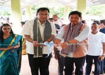 CM inagurates newly constructed building of Betasing C&RD block in  SWGH